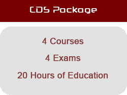 Online CDS Certification Package